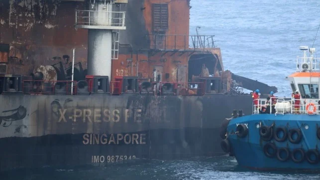 Sri Lanka’s Compensation for X-Press Pearl Disaster Rises to $8M